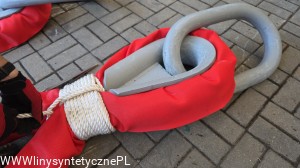 Towing Stretcher. Nylon 8-Strand 96MM Grommet 312T 20MTR K10 Thimbles with Links