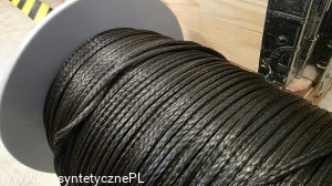 Dyneema Rope 5MM 2,2T per meter Black