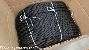 Ready Coil 220MTR PP Multifilament Rope Twisted 18MM Black